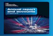 Annual report and accounts - gov.uk · Accountability report 40 Statement of Accounting. Officer’s responsibilities 41 Directors’ report: financial review 42 Directors’ report: