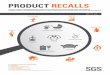 PRODUCT RECALLS - webforms.sgs.com...PRODUCT RECALLS MAY 1-15, 2018 P. 2 Back to Content JURISDICTION OF RECALL PRODUCT NAME PICTURE DETAILS NORTH AMERICA (US & CANADA) Canada Children’s