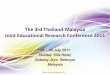 The 2nd Thailand-Malaysia Joint Education Research ...backoffice.onec.go.th/uploaded/Category/EngBook/... · The 3rd Thailand-Malaysia Joint Educational Research Conference 2011 25