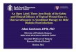 An Open Label, Three Arm Study of the Safety and Clinical ...€¦ · and Clinical Efficacy of Topical Wound Care vs. ... Diabetic Foot Infections Adam Landsman, DPM, PhD Division