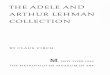 The Adele and Arthur Lehman Collection · Title: The Adele and Arthur Lehman Collection : Author: Claus Virch : Created Date: 20120629190535Z