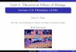 Lecture 1.3: Chemistry of Life · From The limits of Organic Life in Planetary Systems [2]: Life on Earth is fundamentally cellular. Life is chemical: Living things use covalent bonding