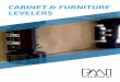 CABINET & FURNITURE LEVELERS...30" and adjusted up to 33-5/8". Tall cabinets, including pantry and oven cabinets, can be adjusted 3-5/8" on site, to fit perfectly under soffits. Saves