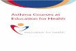 Asthma Courses at Education for Health · At Education for Health, we create and deliver courses for healthcare professionals to ensure you feel confident when supporting patients