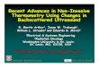 Recent Advances in Non-Invasive Thermometry …rma/sld.a5_racbe...Recent Advances in Non-Invasive Thermometry Using Changes in Backscattered Ultrasound R. Martin Arthur1, Jason W