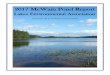 Lakes Environmental Association - McWain Pond€¦ · Lake Preserve and Pondicherry Park, all of which LEA played a key role in establishing. Lake ... clean lakes and ponds, please