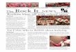 The Rock-It Student voice of RHHS NEWS Monday, November 21, … 18.pdf · 2012-02-10 · Monday, November 21, 2011 3 News The Rock-It News is the official student publication of Rose