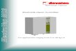 Electrode steam humidifier · The best performances of the humidifier are achieved when the steam discharge is made at short distance from the humidifier (see after page n°20). Consider