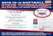 USA SOFTBALL OF IDAHO GIRLS’ FASTPITCH JULY …championship rings for gold, silver and bronze winners TOURNAMENT DIRECTOR Gearld Wol˚ - cell: (208) 880-3640 home: (208) 454-3819