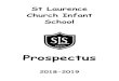 St Laurence Church Infant School · 2019-08-19 · St Laurence Church Infant School St Laurence Church Schools The schools were founded in 1714 by Dr William Worth, Rector of Northfield