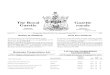 The Royal Gazette / Gazette royale (13/05/29) · 2013-05-23 · The Royal Gazette — May 29, 2013 763 Gazette royale — 29 mai 2013 NOTICE OF CORRECTION / AVIS D’ERRATUM Business
