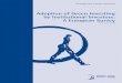 Adoption of Green Investing by Institutional Investors: A ... · Most empirical studies, however, have focused on the performance of green investing rather than on investor perceptions