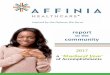 A “Starburst Year” - Affinia Healthcare · 2019-05-07 · Amal Antoun, MD Board Certified Pediatrician Affinia Healthcare report to the community 2017 11. 2017 community Impact