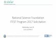 National Science Foundation ITEST Program 2017 Solicitationstelar.edc.org/sites/stelar.edc.org/files/2017 ITEST... · 2017-06-28 · The recording and presentation slides will be