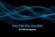 Dont e Shy, Use RDi! - Be Shy Use RDi.pdfآ  Testimonials Walter Bellisio: â€¢Parser styles improve code