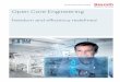 freedom and effi ciency redefi ned - Robert Bosch GmbH · Team engineering: integration of version control systems (VCS) Visualization: for creating user interfaces (HMI) Open Core