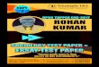 UPSC TOPPER CSE-2017 ROHAN KUMAR 2018-08-16 · 23-B, 3rd Floor Pusa Road, Metro Pillor No. 115, Old Rajender Nagar, New Delhi-110060 triumphias/facebook.com *info@triumphias.com 7840888102