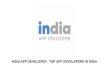 India App Developer - Top App Developers In India