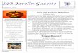 SJB Javelin Gazette€¦ · 2. Do put out funny, scary, or cool Halloween decorations. Ex: A cauldron with a cat in it, or maybe a machine that has a motion sensor and comes to life