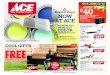 SALE JUNE 10–22 SAVE 40...COOL GIFTS FOR DAD SAVE $40 †At participating Ace locations between 6/10/20 and 6/22/20. Delivery dates subject to availability within local delivery