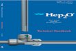 Uniclass EPIC L5171 E271 - GTP · The Handbook This handbook describes the technical characteristics and uses of the Hep 2O® system,and its proven advantages over rigid pipe systems