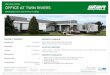 OFFICE AT TWIN RIVERS - LoopNet...Lot Size: ± 1.97 Acres Building Size: ± 14,000 SF Building Class: B Cross Streets: Route 33 (aka Franklin Street) OFFICE AT TWIN RIVERS FOR LEASE
