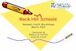Rock Hill Schools...Renewal Process – State Matrix (pp. 6-10 in plan) All credits must be accrued within the 5-year validity cycle noted on a certificate. NB teachers renewing certificates