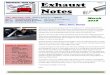 Exhaust Page 1 Notes - The Northcoast Miata Club€¦ · If wine is not your thing, please come anyway as we will have plenty of pop, tea and coffee. The Keurig coffee maker will