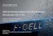 Optimal interplaybetween fuel cell and battery · Chief Engineer Advanced Development, Mercedes -Benz Fuel Cell GmbH. Daimler Group. Optimal interplaybetween fuel cell and battery: