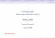 IRTTool.com - Building web applications with R · Prototype/Scriptaculous MIT Yahoo! User Interface Library (YUI) BSD jQuery GPL or MIT Dojo BSD Ext GPL or Commercial. Introduction