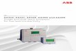 ABB MEASUREMENT & ANALYTICS | DATA SHEET AX410, AX411, … · 2018-05-09 · • water and waste water treatment • power, pure water • semiconductors ... measurement of low-level