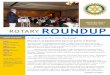 Volume 69, Issue 5 November 2010 ROTARY ROUNDUP · 2010-11-29 · Isabel Reinertson, Area 2, AG Daybreak Rotary of Salmon Arm and its partners. Four years of collaboration and teamwork