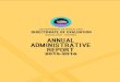 NAGALAND : KohimA Annual Administrative Report · nagaland : kohima government of nagaland directorate of evaluation annual administrative report 2015-2016. 1.profile 1 2. functions