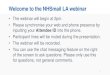 Welcome to the NHSmail LA webinar - Amazon …...Welcome to the NHSmail LA webinar • The webinar will begin at 2pm. • Please synchronise your web and phone presence by inputting