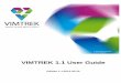 VIMTREK 1.1 User Guide - Amazon Web Servicesvimtrek.s3.amazonaws.com/UserGuide/VIMTrek_User_Guide_v1.1_06… · 6 Visual Information Modeling Introduction Welcome to the VIMtrek 1.1