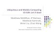 Ubiquitous and Mobile Computing CS 528: Let it Goatemmanuel/courses/cs528/F19/...Ubiquitous and Mobile Computing CS 528: Let it GoatMatthew McMillan, JP Bulman, Matthew Kaminski, Weixi