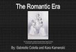The Romantic myths. - All artists (writers, poets, painters, musicians etc) absorbed ideas from myths,