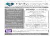 Worship Times weekly trinity - Trinity Camp Hill · 02.27.2020 Published weekly on Thursday Page 6 Sunday through Sunday calendar Sunday, March 1 – Lent 1 Fair Trade Coffee Sales