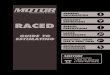 GENERAL INFORMATION DEFINITIONS RACED · 2016-07-06 · raced guide to estimating 1-800-4a-motor ☎ (1-800-426-6867)collision estimating data general information industry definitions