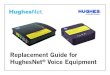 Replacement Guide for HughesNet Voice Equipment - Support...your PC/router directly to the HughesNet modem. Once you can access the Internet, proceed to the instructions. If you cannot