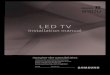 LED TV - Samsung Display Solutions · VESA DMT 640 x 480 640 x 480 640 x 480 800 x 600 800 x 600 800 x 600 1024 x 768 1024 x 768 1024 x 768 1152 x 864 1280 x 720 1280 x 800 1280 x