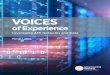 VOICES€¦ · The original business cases for implementing an advanced metering infrastructure (AMI) ... how utilities interact with their customers. Engineers, data analysts, product