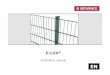 Installation manual E-LOX V01 EN MOD 1.ppt - Lecture seule - … · 2020-07-22 · 4 04/02/11 – E-LOX® Installation Manual 1. Components of the fencing system 1.1 The posts The