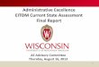 Administrative Excellence EITDM Current State Assessment Final … · leadership, the CIO and divisional IT leaders IT Decision Making 13 AE – EITDM Current State Finding Recommendations