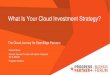What Is Your Cloud Investment Strategy?media.progress.com/exchange/2014/slides/pbf_cloud-investment-strategy.pdfVery Few Companies Will Be Just ‘On-premise’ or Only ‘In The Cloud’