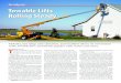 Analysis Towable Lifts Rolling Steady€¦ · The 19 models of towable lifts available in North America weigh from 2,630 to 7,700 lbs., depending on make and boom length. Even the