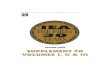 VOLUME FOUR SUPPLEMENT TO VOLUMES I, II & III · 2019-11-27 · Volume IV, the Supplement to Volumes I, II and III, is designed to be used in conjunction with the first three volumes,
