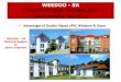 CONSTRUCTION TECHNOLOGY  · 2015-05-13 · • Advantages of Double Glazed uPVC Windows & Doors WEEDOO – SA Technical Support by Jason Jorgensen . Advantages of uPVC Windows and