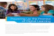 Intel® t each elements Powering Up the Promise of Digital Learning · The Intel Teach Elements courses include key areas of instruction deemed important by educators: Project-Based