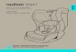 car seat instruction manual - Welcome to Diono · 2020-02-26 · car seat instruction manual from birth up to 120 lb / 54 kg all-in-one convertible READ INSTRUCTION MANUAL before